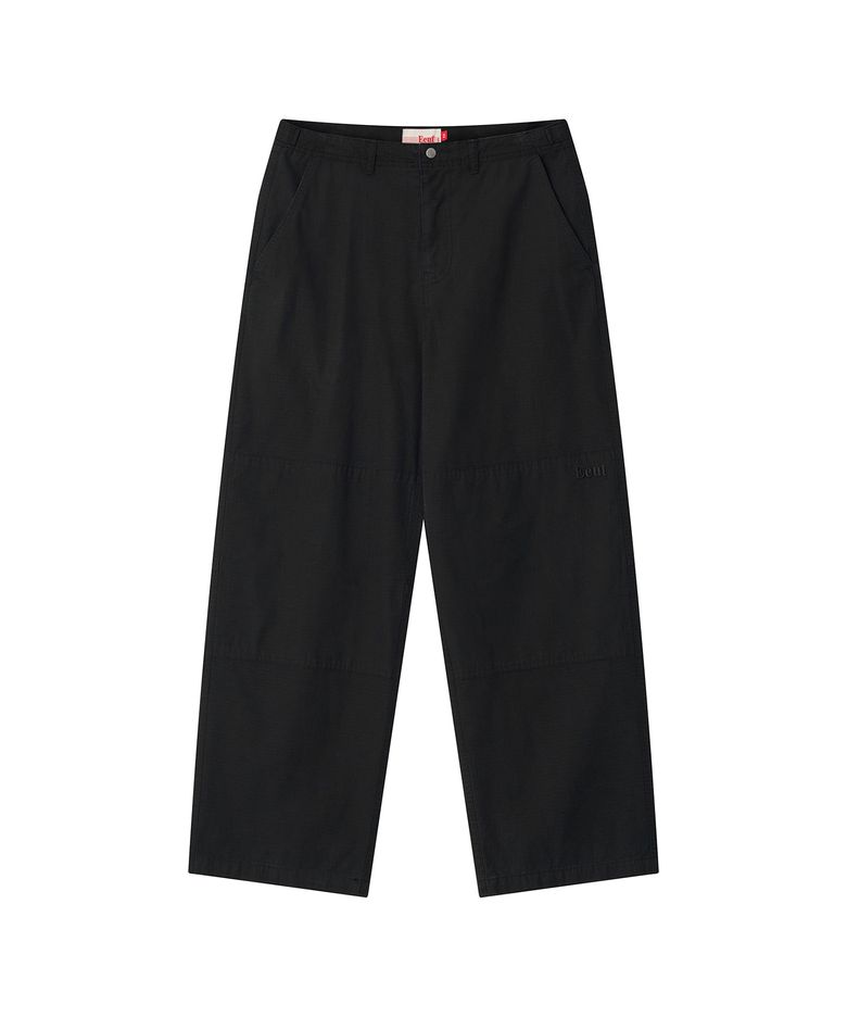 RIPSTOP KNEE CUT WORK PANTS / DARK NAVY