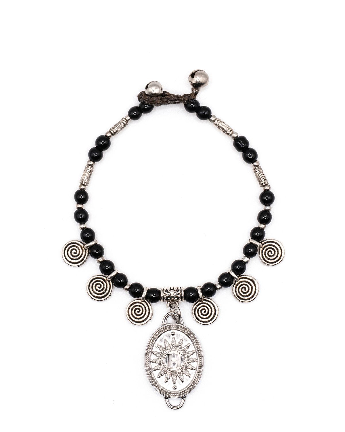 헬리오스(HELIOS) ETHNIC BRACELET #4 [BLACK]