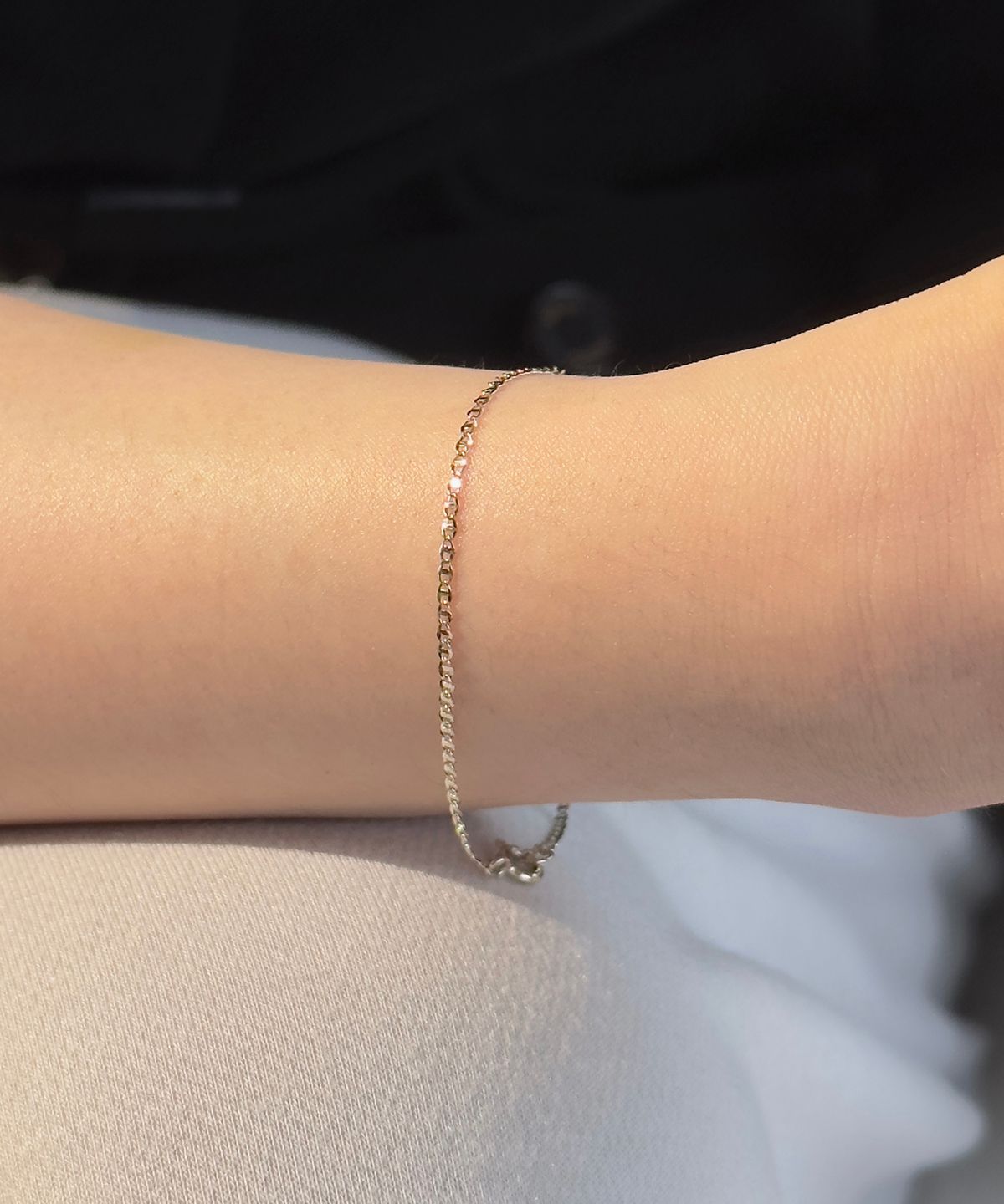 파예(FAYE) 14k Daily mellow chain bracelet