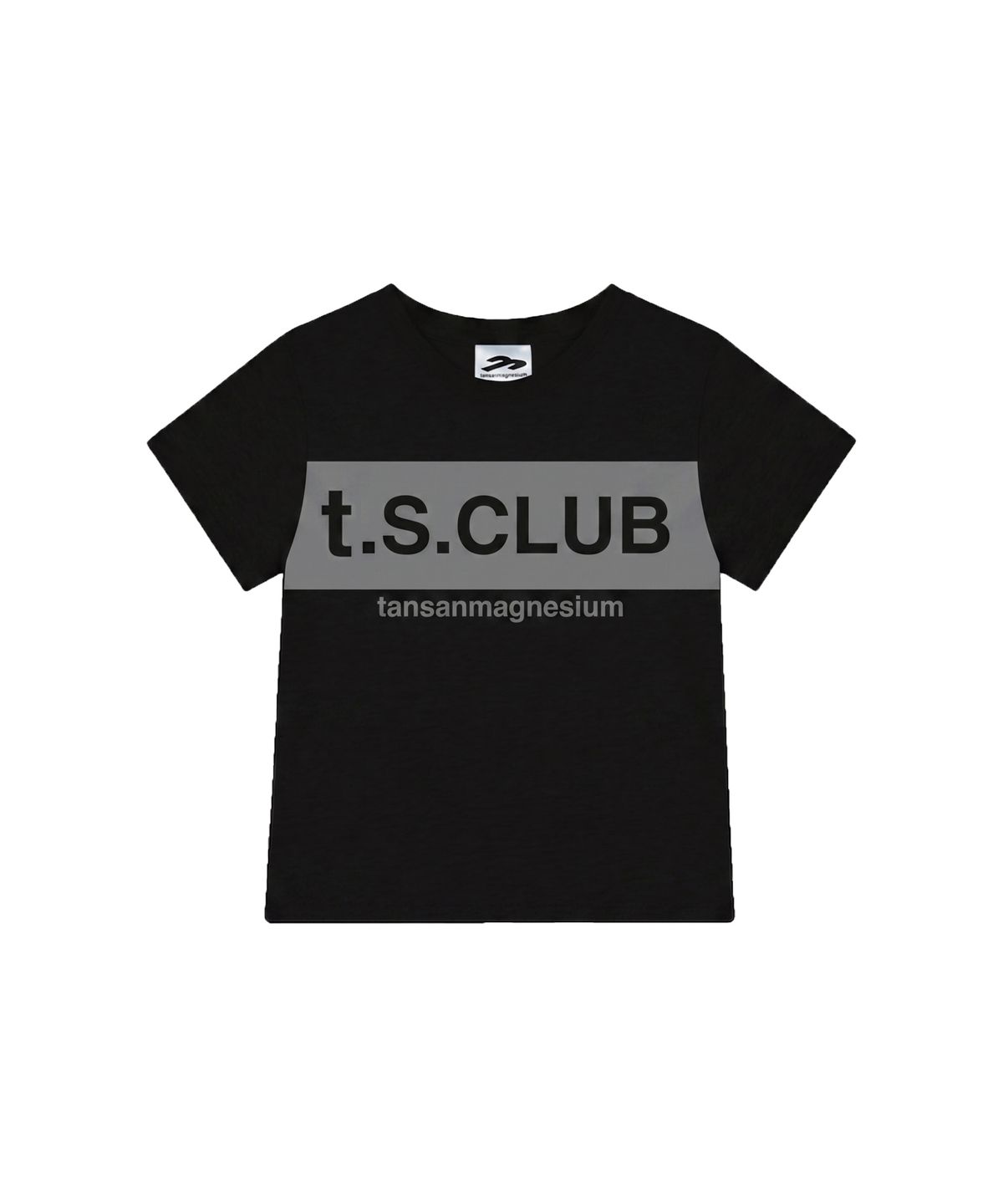 탄산마그네슘(TANSANMAGNESIUM) 탄산 클럽 티셔츠 (블랙)