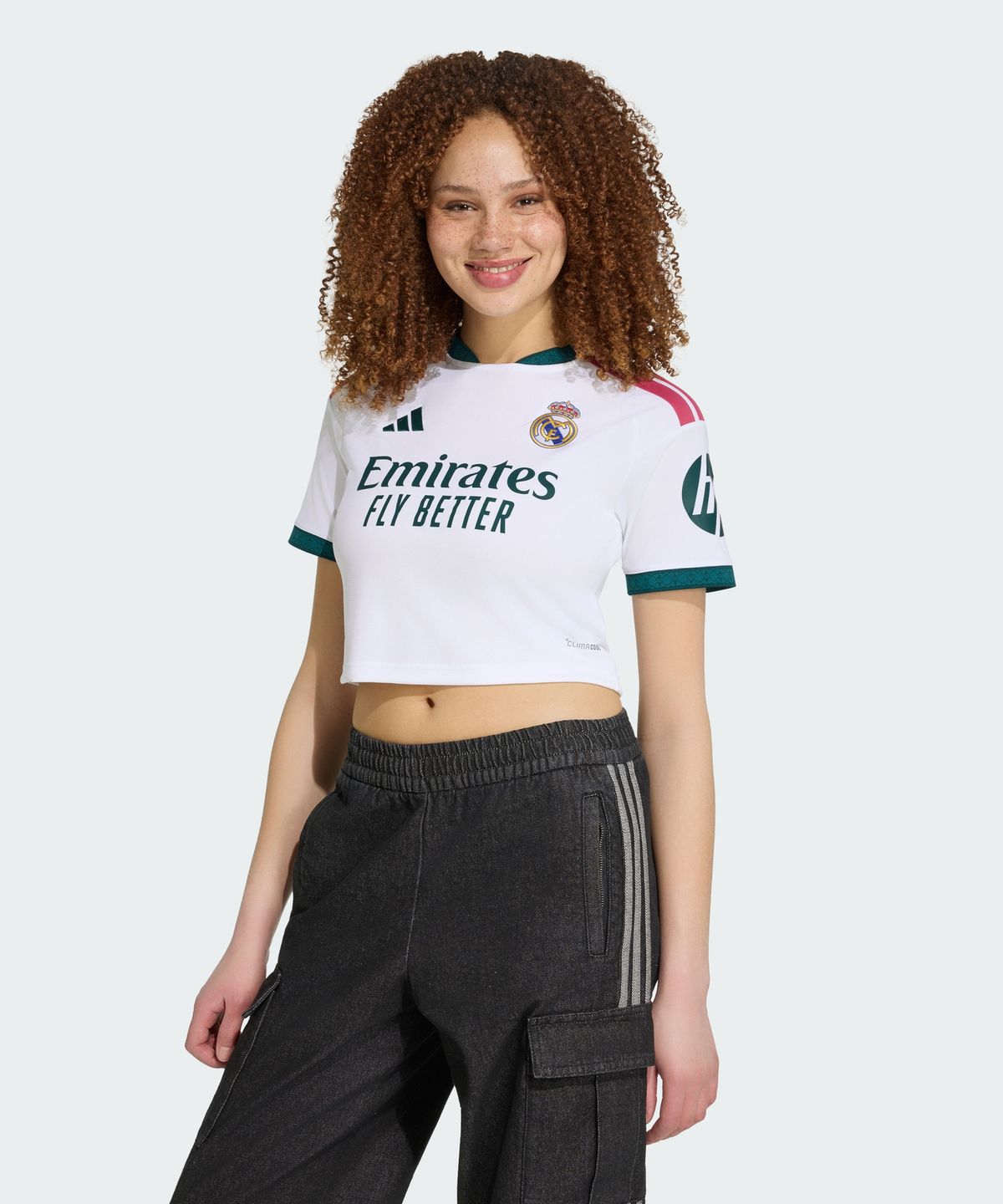 아디다스(ADIDAS) 레알 마드리드 26/27 홈 크롭 저지 KC4237