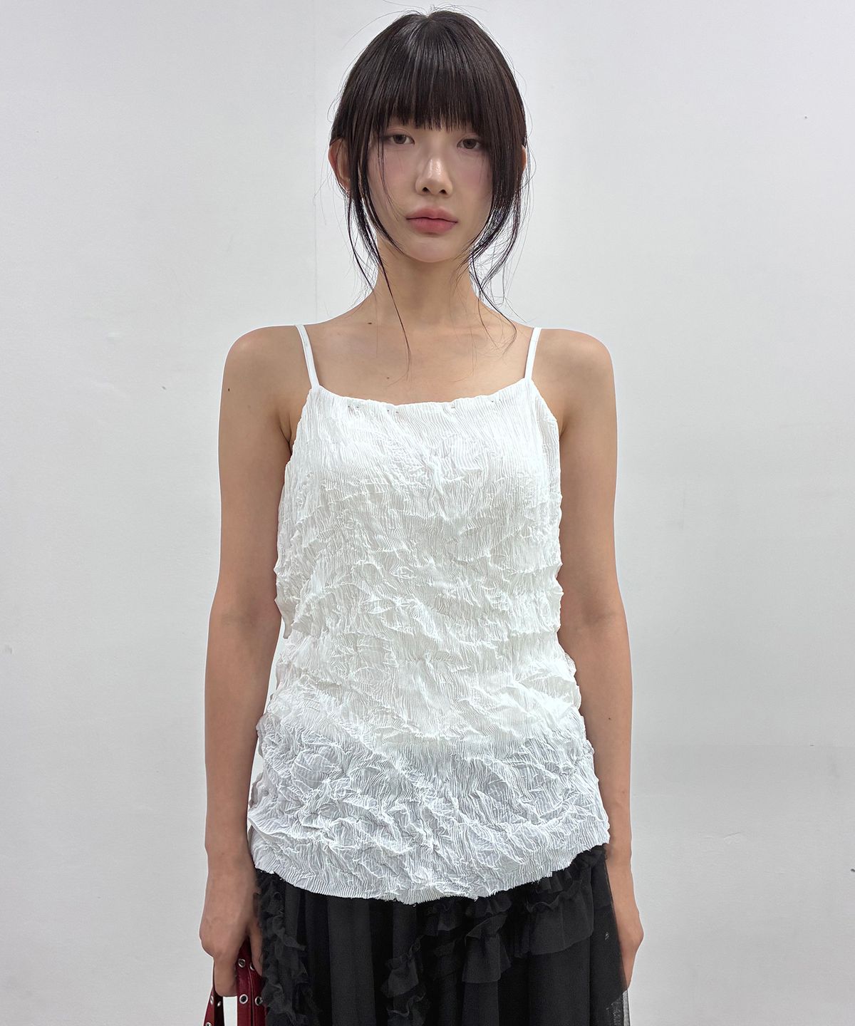 플레어업(FLAREUP) Organic Wrinkle Sleeveless (FL-179_White)
