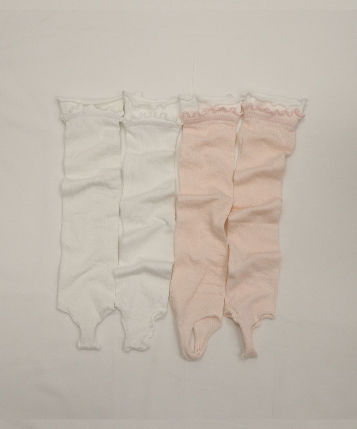 핑크파인애플(PINK PINEAPPLE) ［2PCS 1SET］MILKY WAVE LEG WARMER_PINK