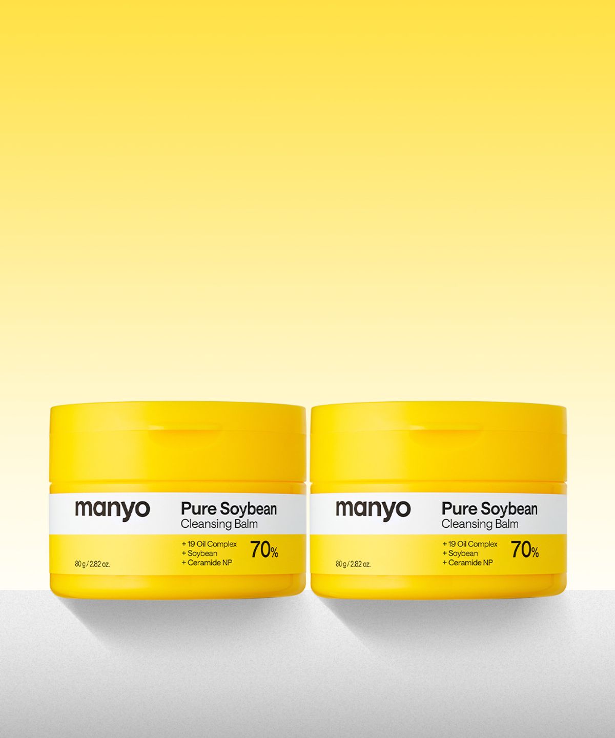 마녀공장(MANYOFACTORY) [2PACK] 퓨어 소이빈 클렌징 밤 80ml