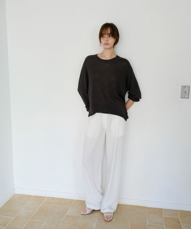 Maren Summer Slacks_Ivory