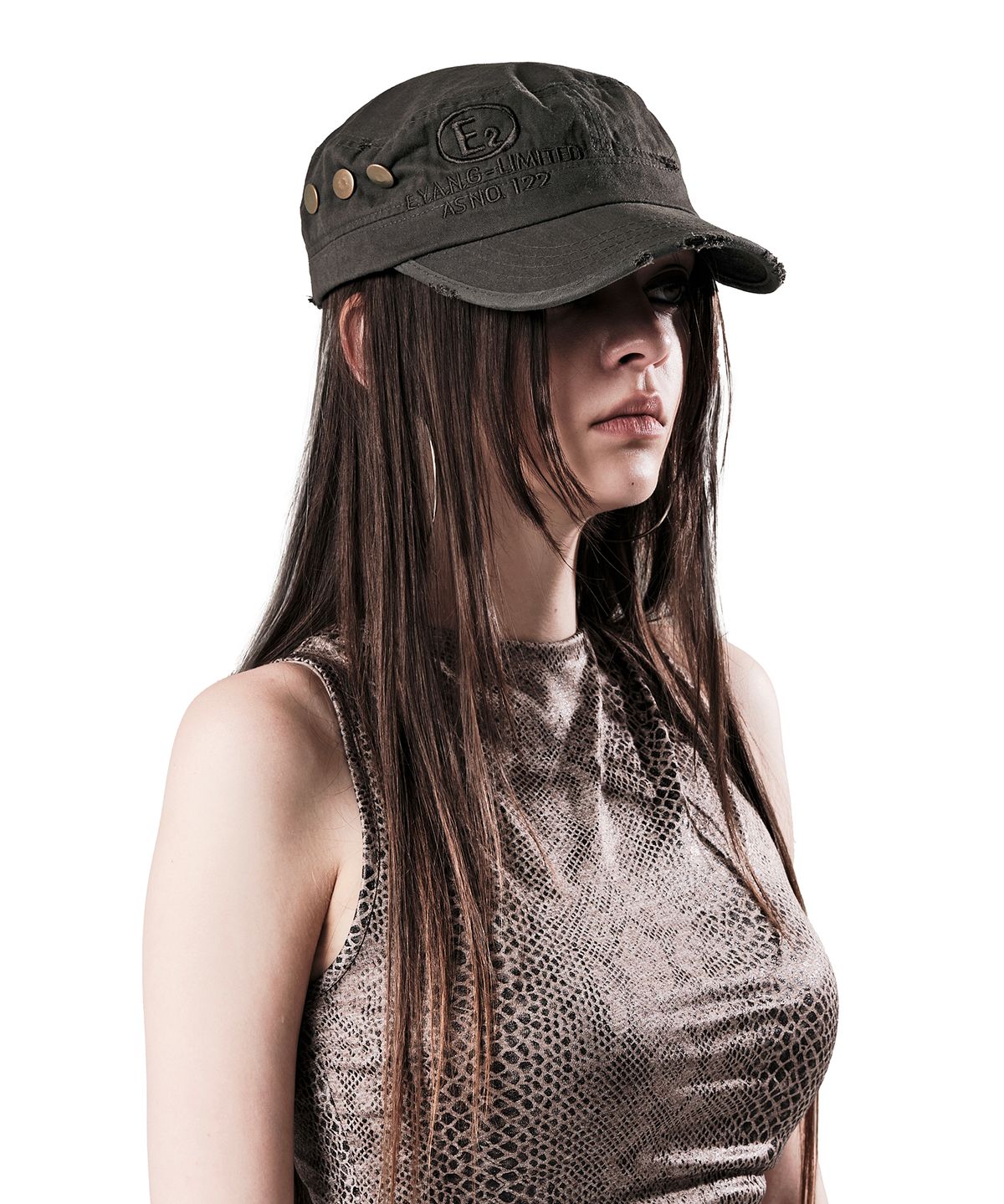 이양(EYANG) E2 MILITARY CAP KHAKI