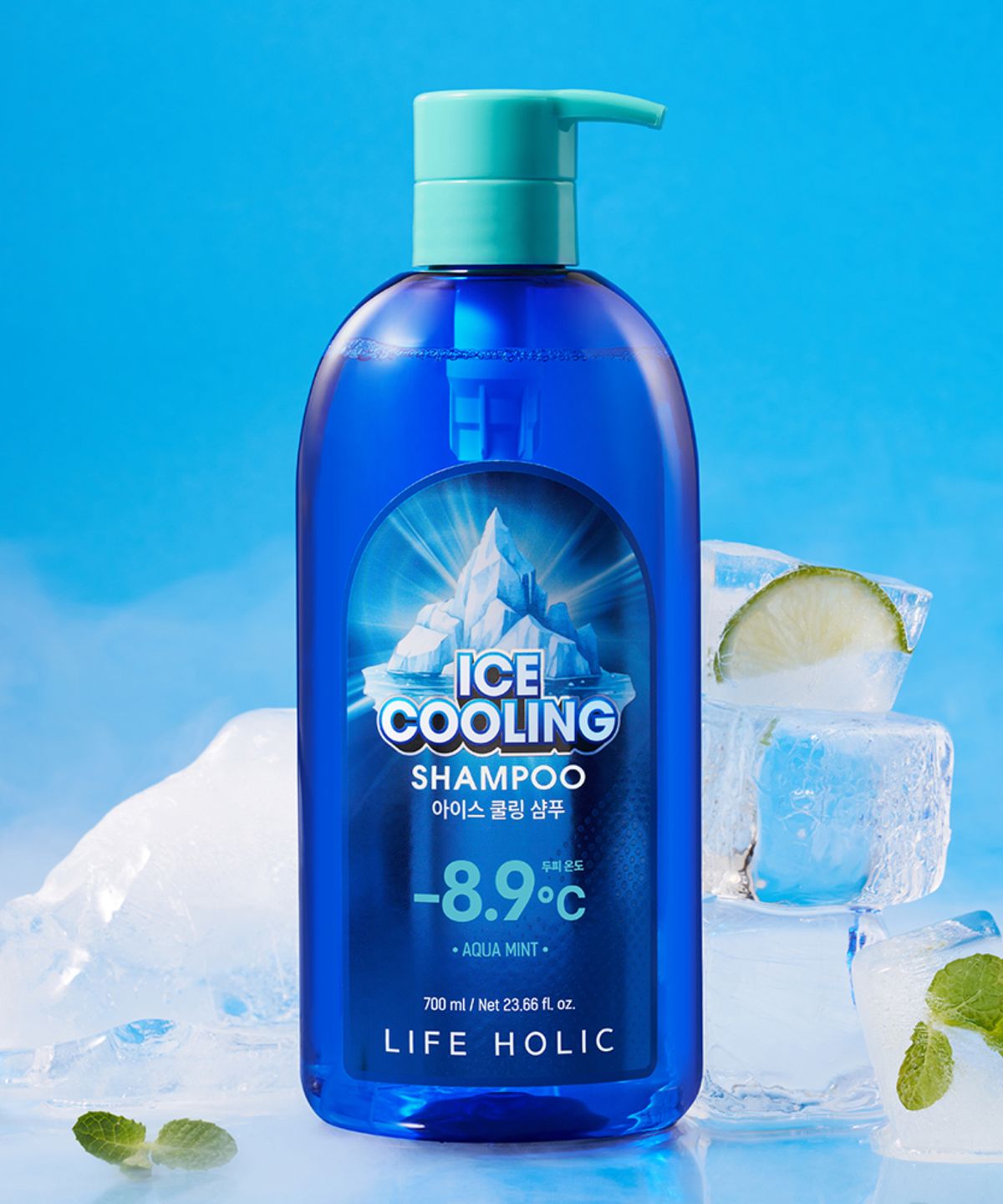 라이프홀릭(LIFE HOLIC) 아이스 쿨링 샴푸 700ml