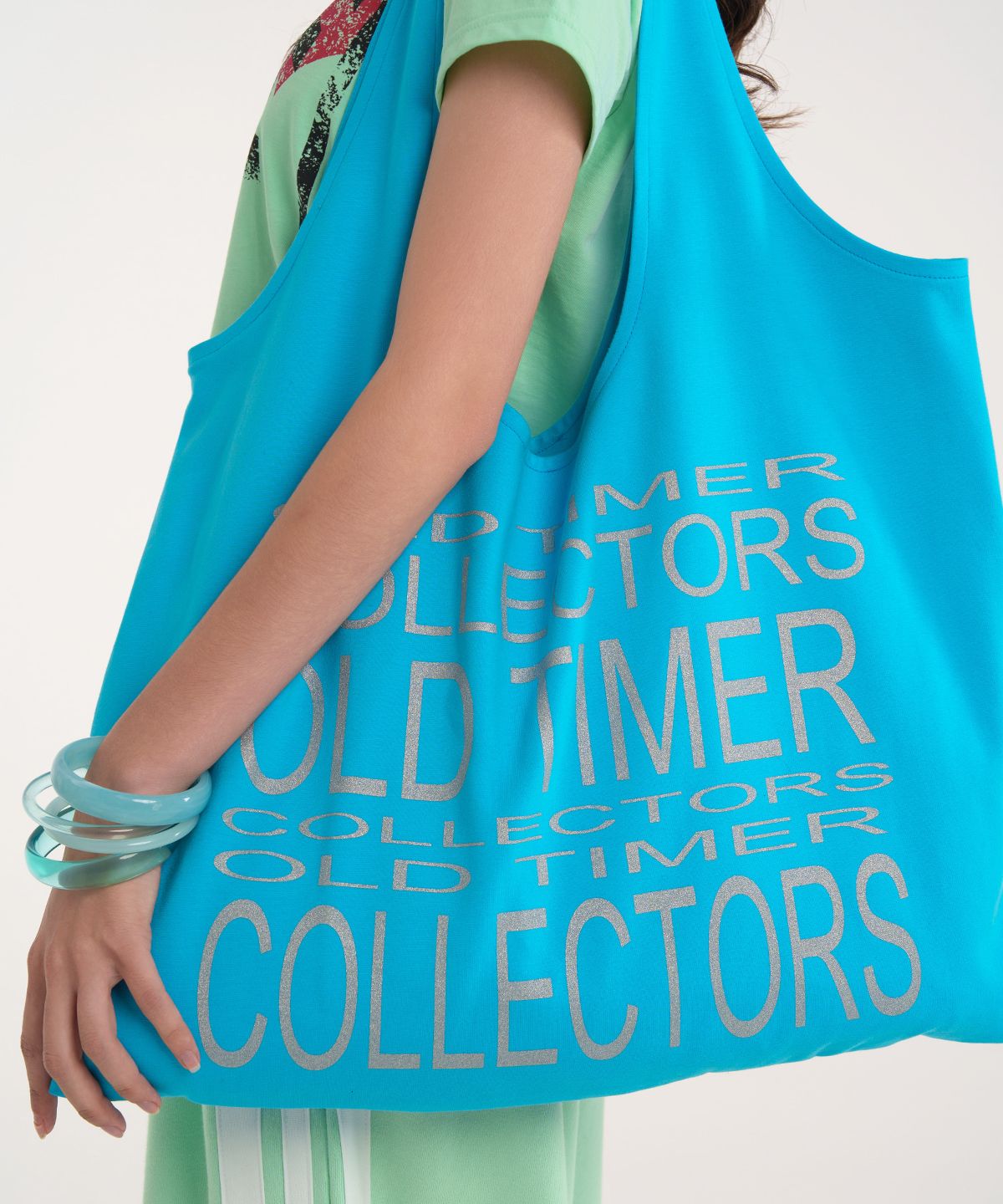 이에스씨 스튜디오(ESC STUDIO) Big old timer market bag (blue)