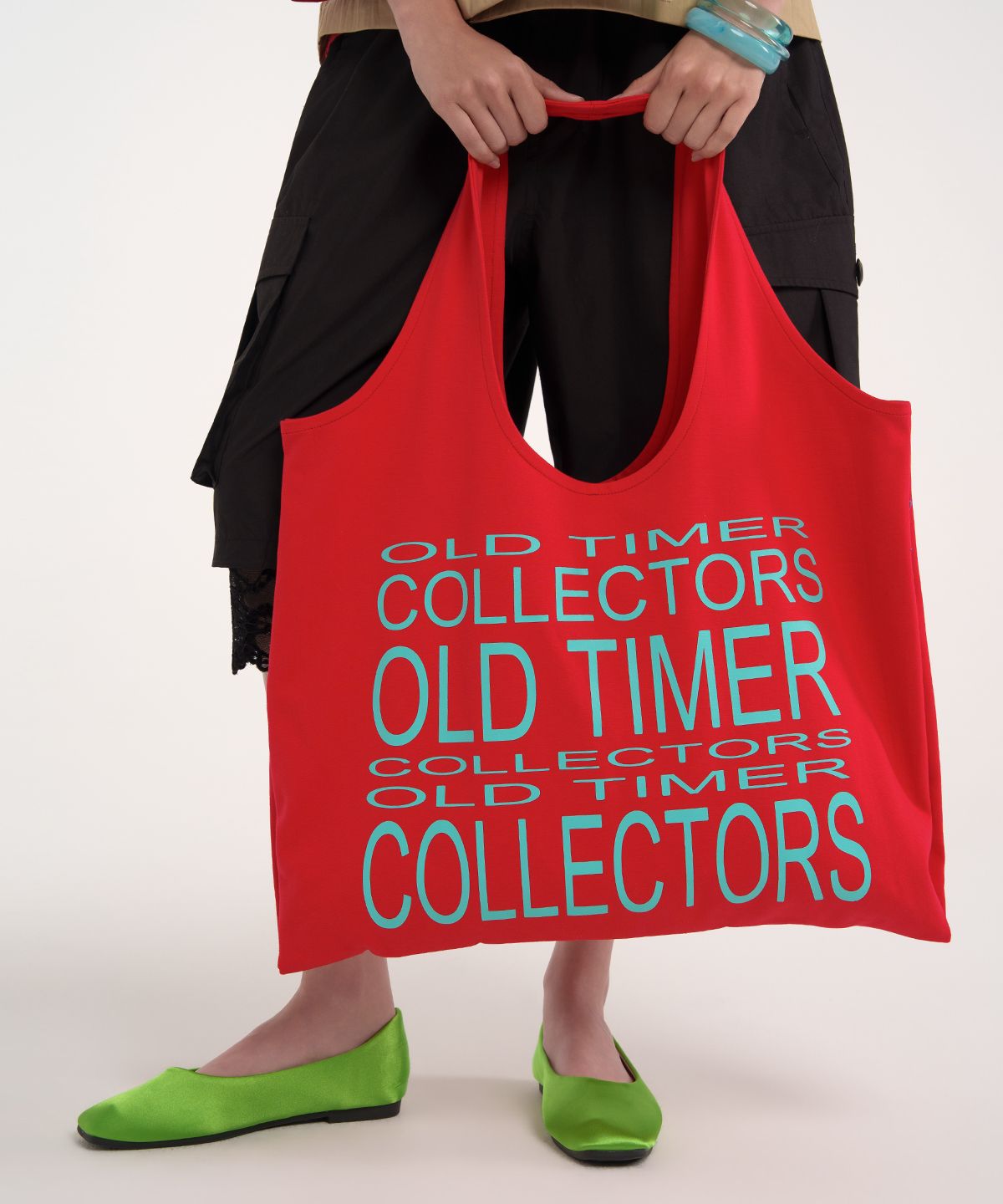 이에스씨 스튜디오(ESC STUDIO) Big old timer market bag (red)