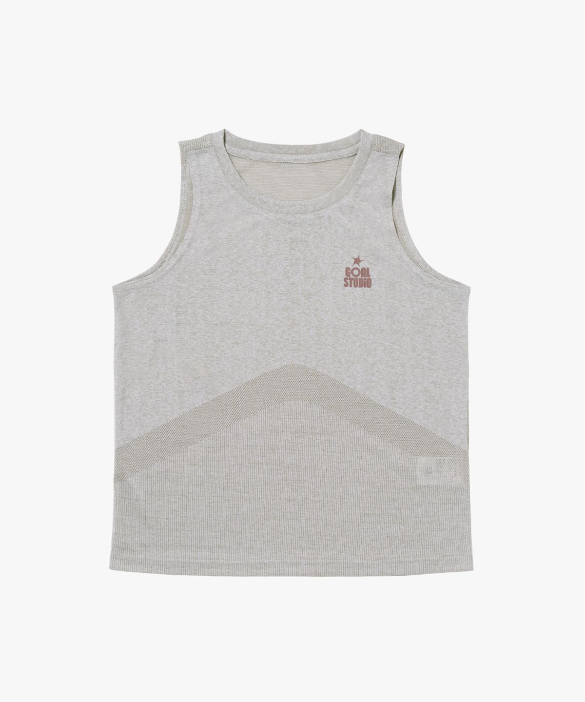 골스튜디오(GOALSTUDIO) WS JACQUARD SLEEVELESS-BEIGE