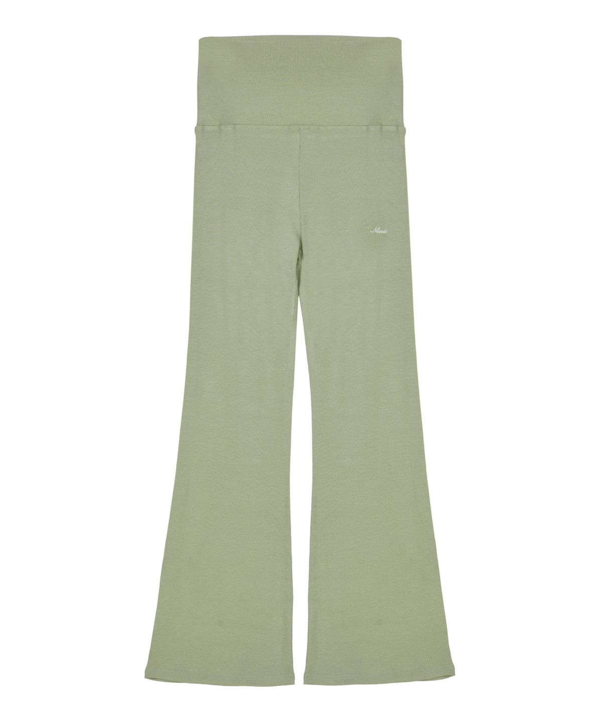 닉앤니콜(NICK&NICOLE) FOLDING BOOTS CUT PANTS_KHAKI