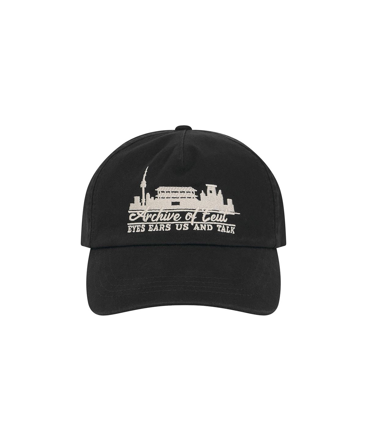 이우트(EEUT) CITYLINE TRACE CAP / BLACK