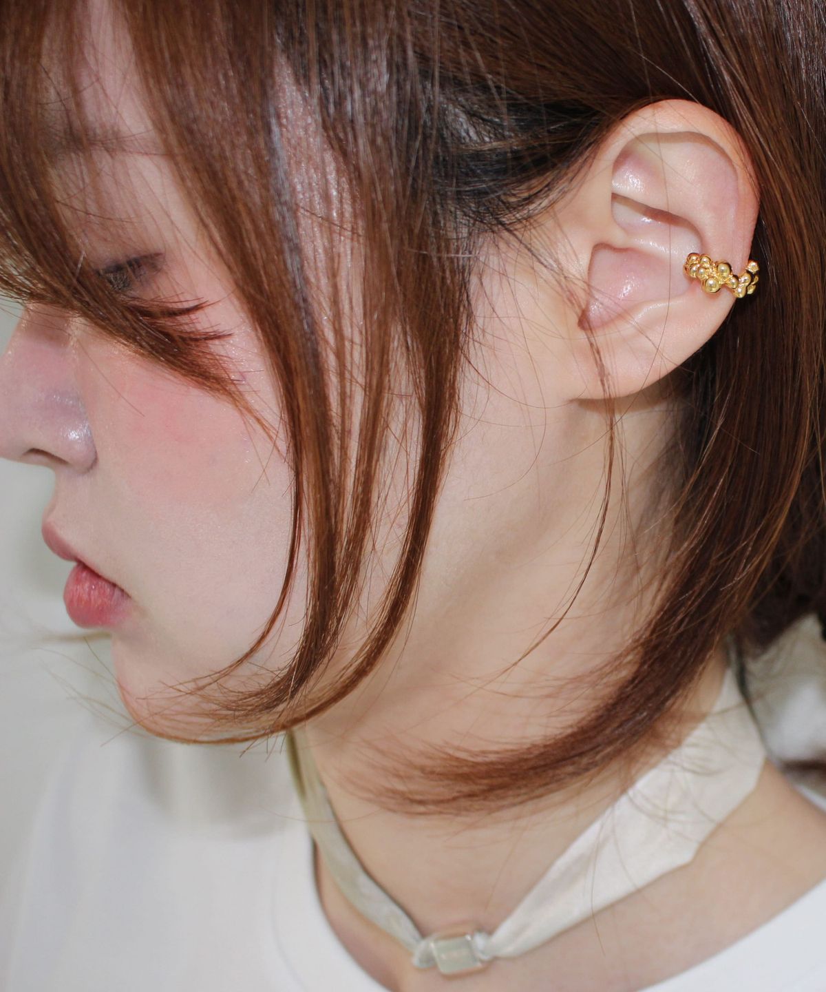 초록(CHOROCK) H EARCUFF (GOLD)