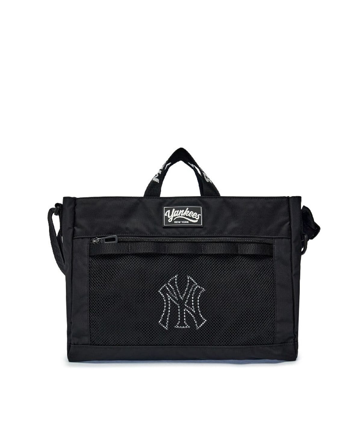 엠엘비 키즈(MLB KIDS) 태그 메쉬 메신저백 NY (Black)