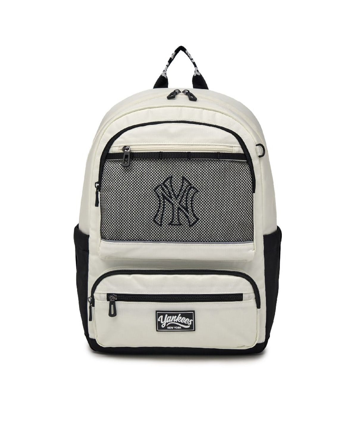 엠엘비 키즈(MLB KIDS) 고학년 투포켓 책가방 NY (Cream)