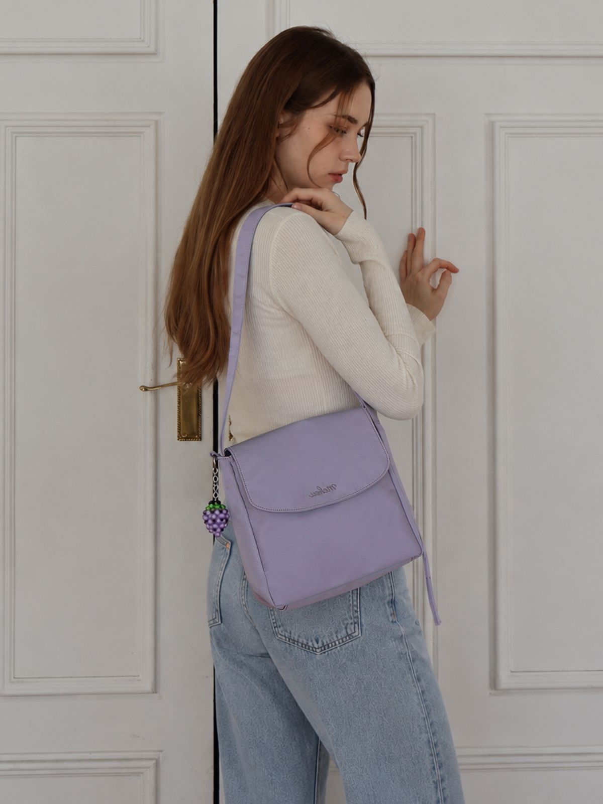 메흐(MEHEU) LEAH NYLON BAG (lavender)