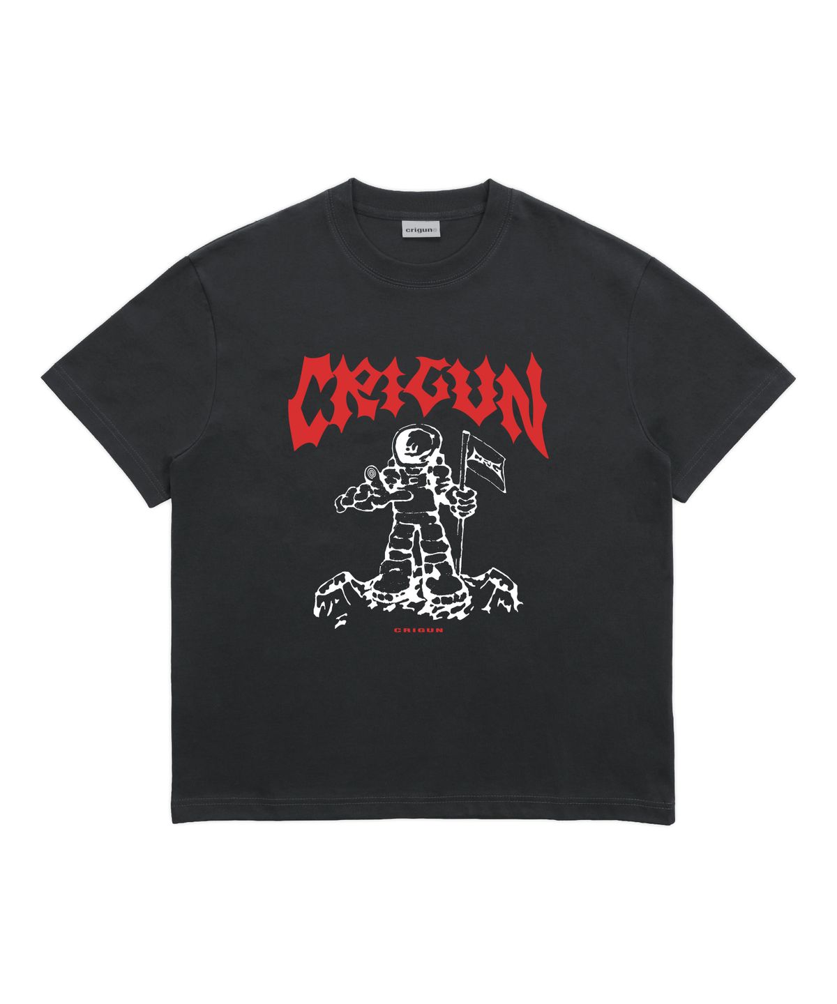 크리건(CRIGUN) ASTRONAUT GRAPHIC TEE (3color)