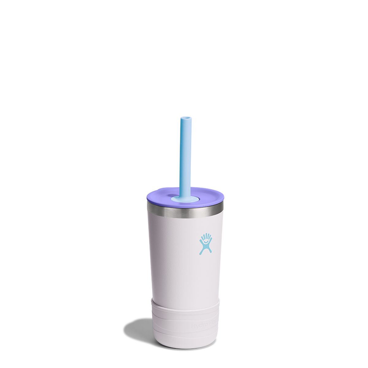 하이드로 플라스크(HYDROFLASK) 12온즈 354ml 키즈 텀블러 스트로캡앤부트 클라우드 핑크