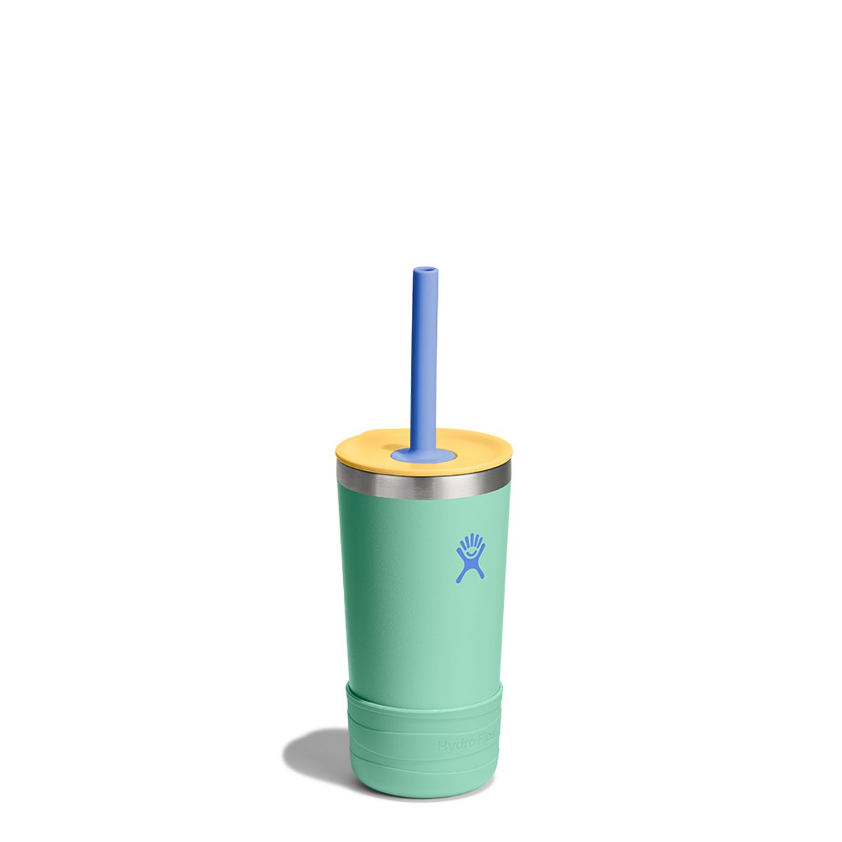 하이드로 플라스크(HYDROFLASK) 12온즈 354ml 키즈 텀블러 스트로캡앤부트 머메이드 그린