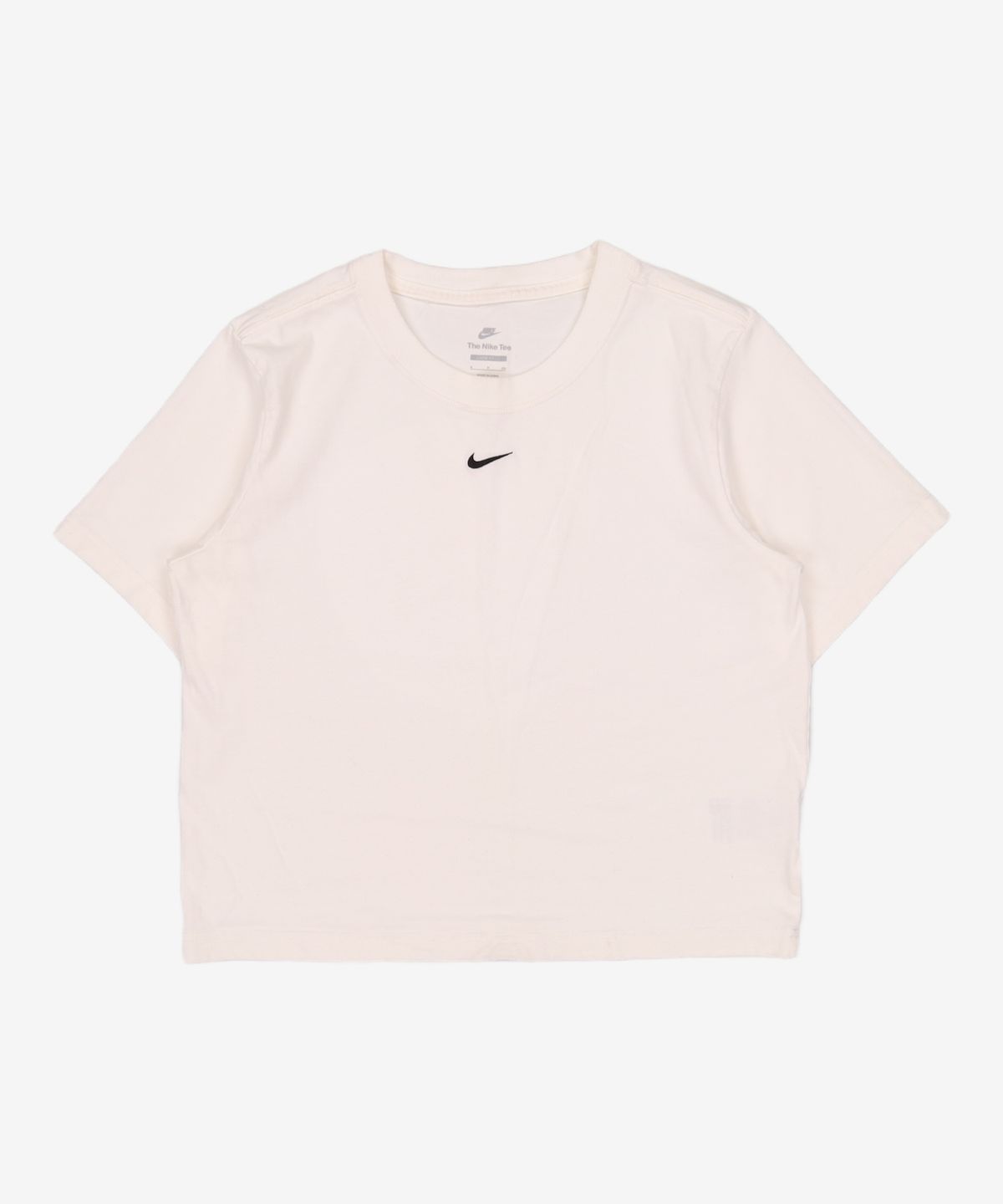 나이키(NIKE) 스포츠웨어 에센셜 박시 티셔츠 W - 화이트:블랙 / DD1238-100 S