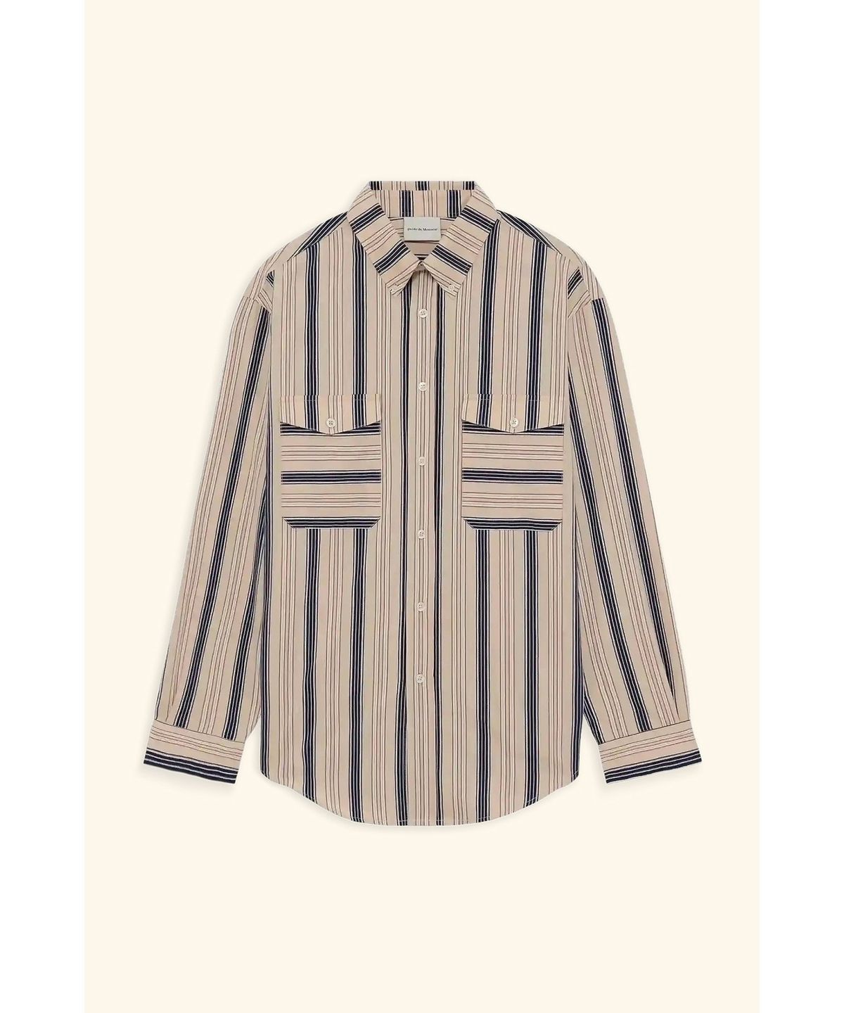 드롤드무슈(DROLE DE MONSIEUR) 스트라이프 셔츠 La Chemise Ray e D0SAM26207IVX