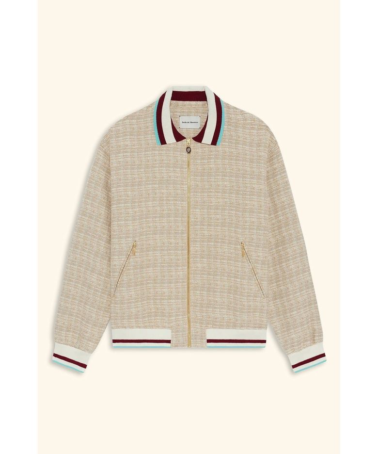 트위드 트랙 재킷 Trackjacket Tweed D0JAM26110IVD