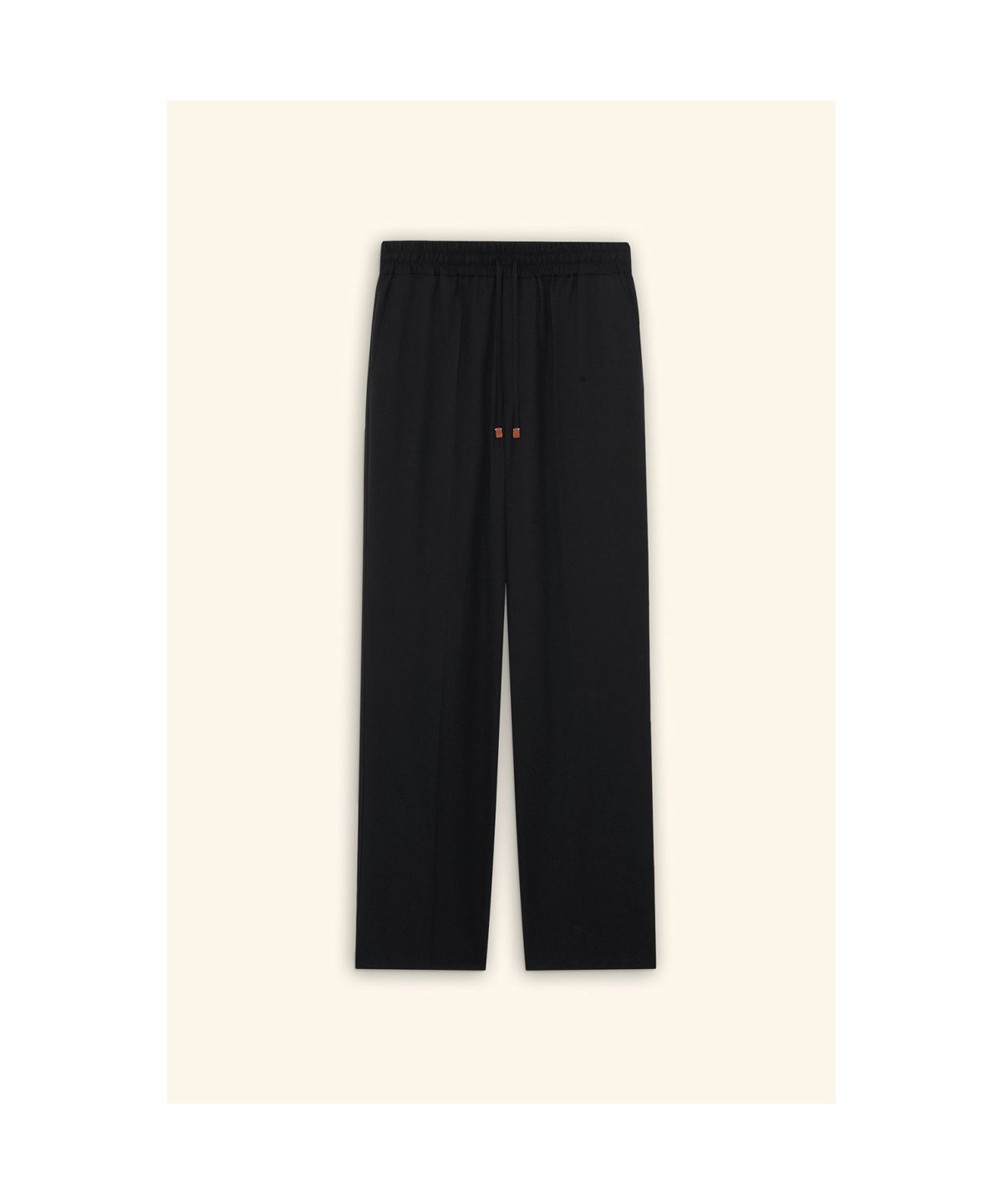 드롤드무슈(DROLE DE MONSIEUR) 스트레이트 울 팬츠 Pantalon Droit Laine D0PAS26302BKX