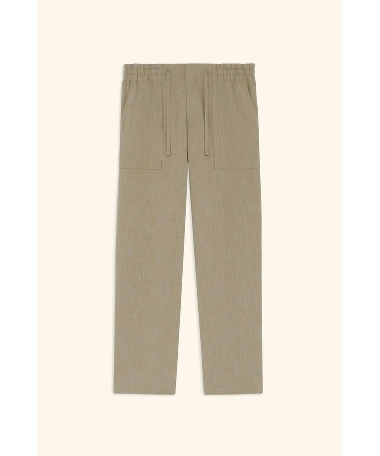 엘라스틱 코튼 팬츠  Pantalon Elastiqu  Coton D0PAM26316KHX