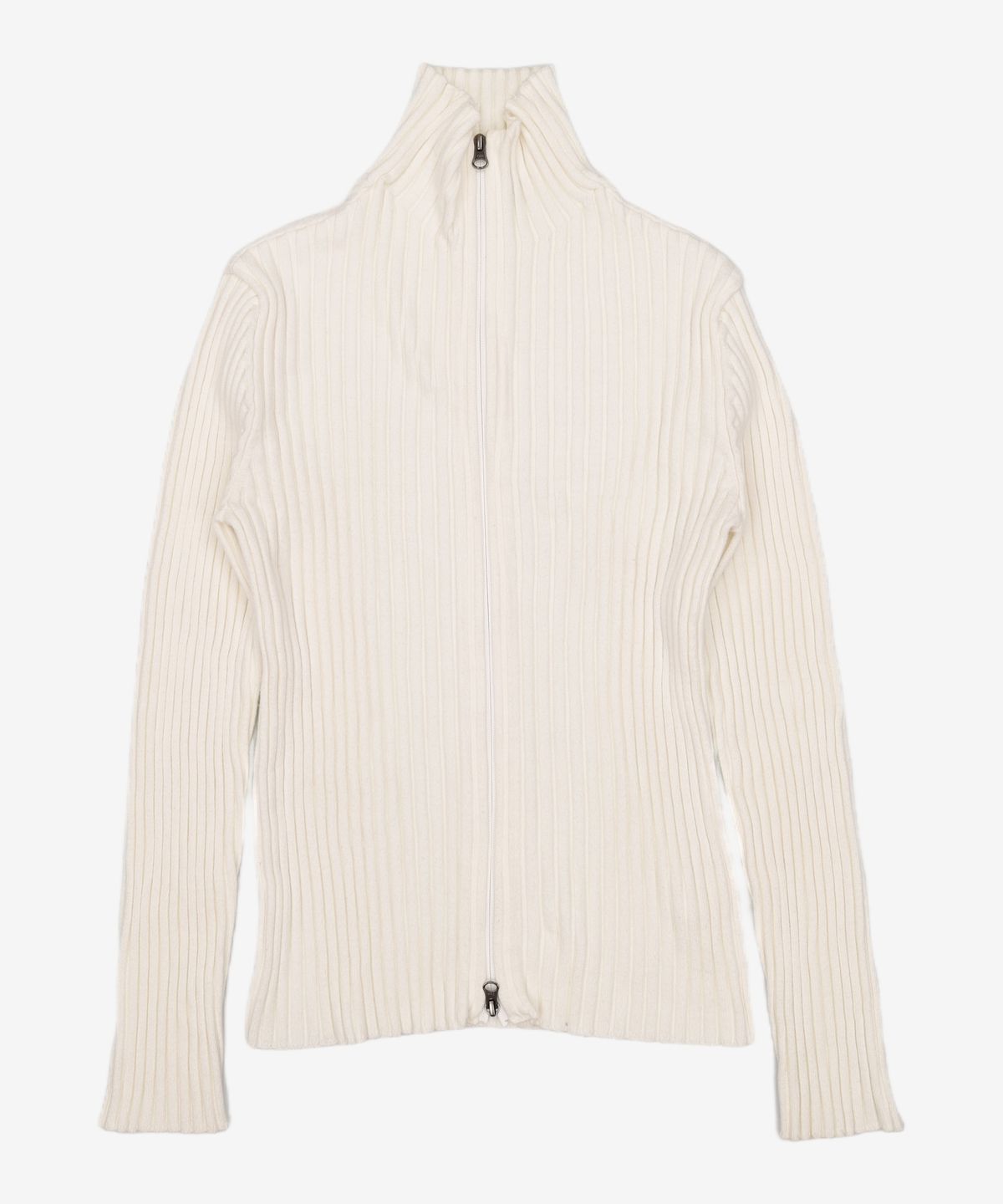 아모멘토(AMOMENTO) RIBBED HIGH NECK CARDIGAN (3color) 0