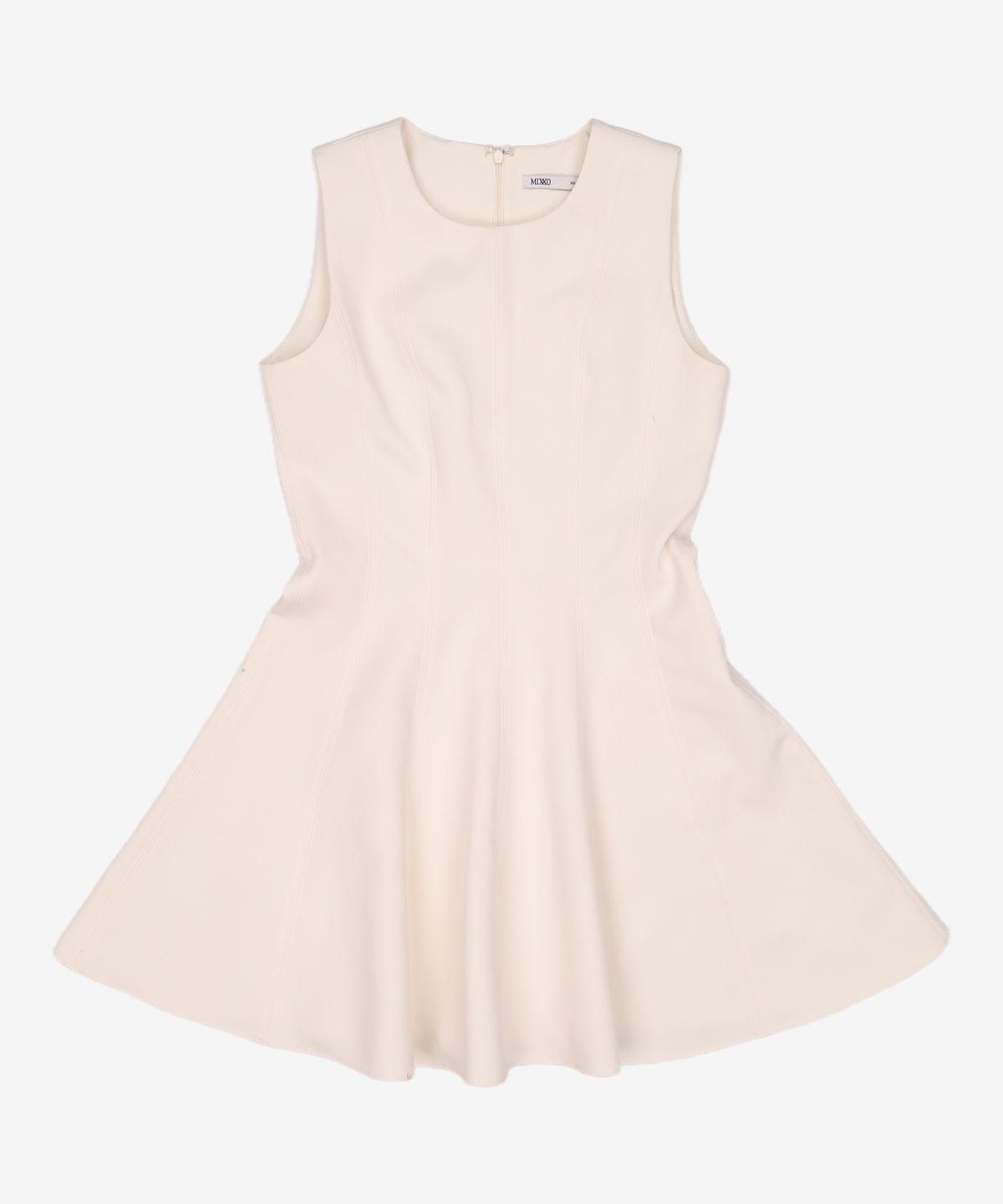 미쏘(MIXXO) 라운드넥 미니 원피스_MIWOWE526G M