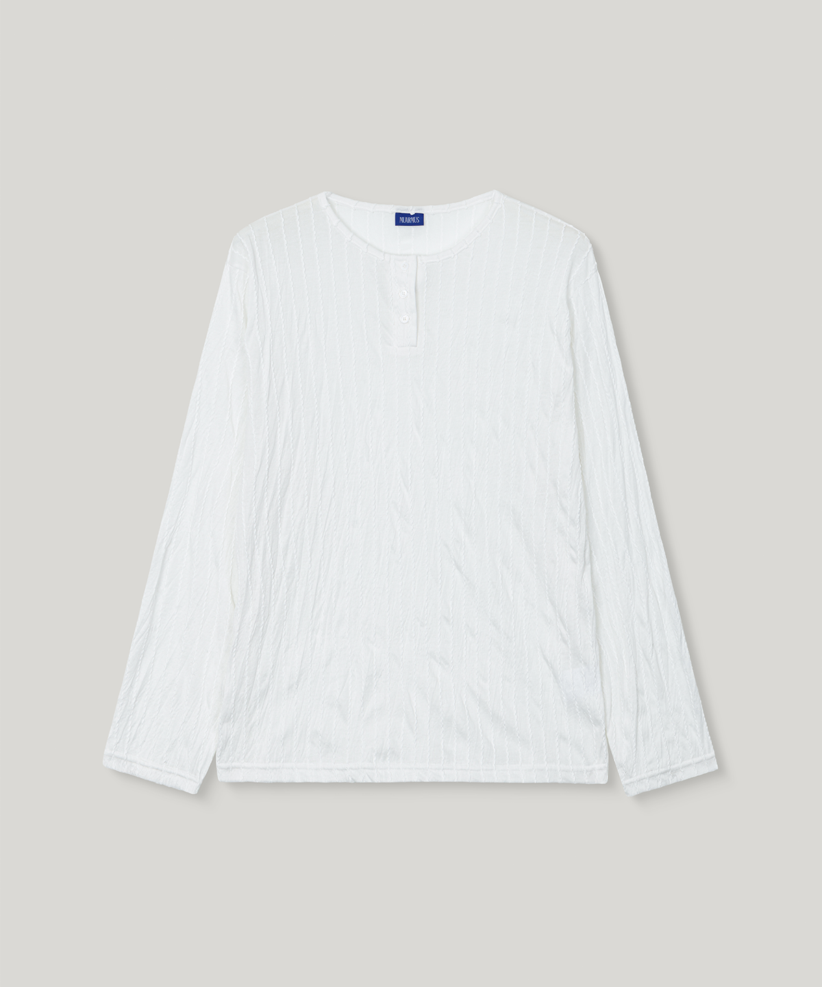 무아르무스(MUARMUS) Muse Long Sleeve T-Shirt [Ivory]