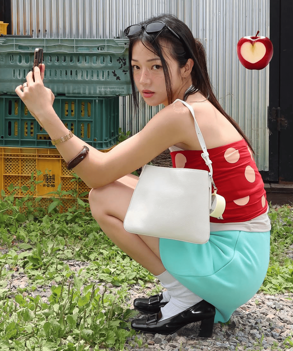 콘크리트앤캔버스(CONCRETE AND CANVAS) SHELL HOBO MINI 쉘 호보 미니 - 크림