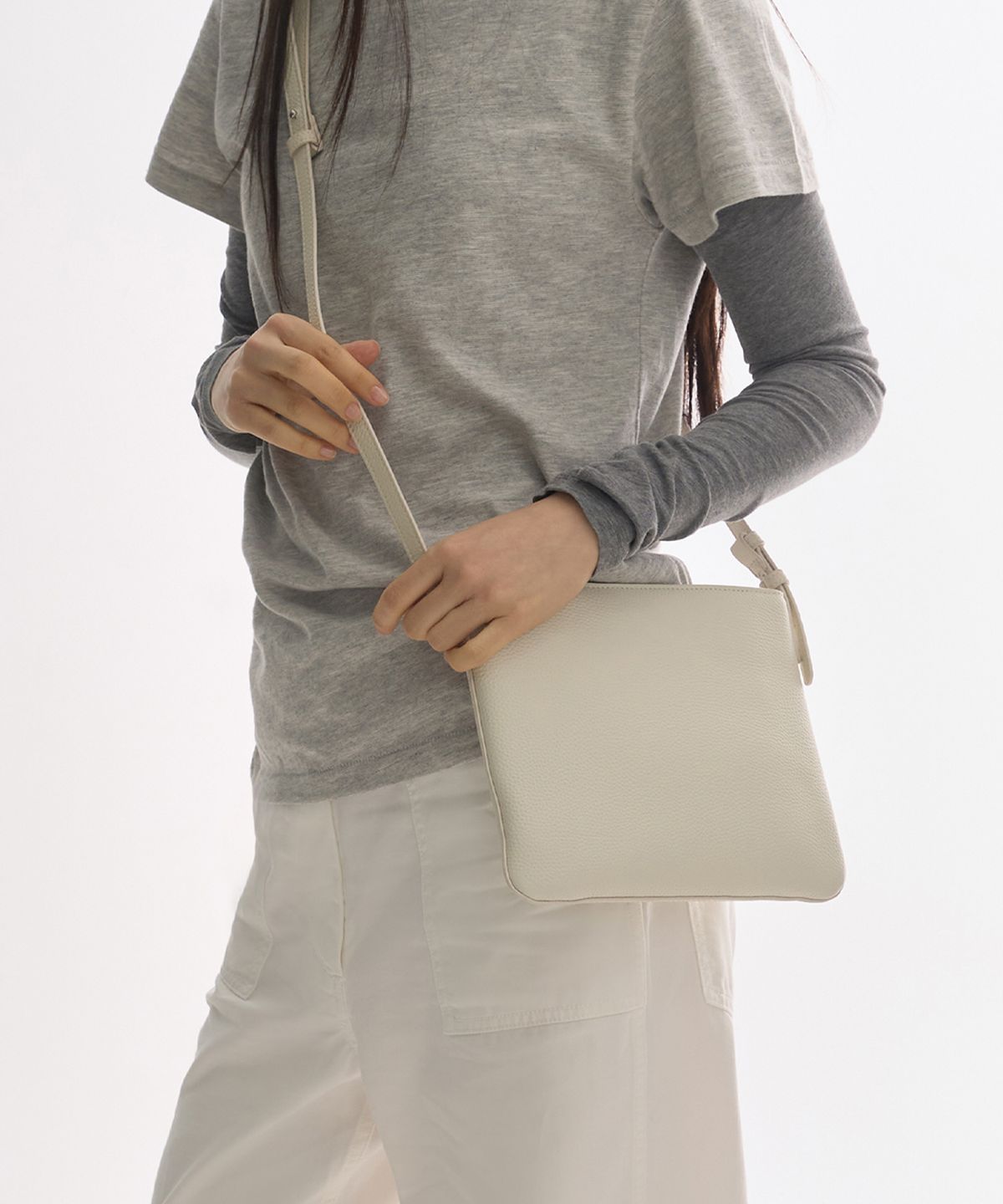 콘크리트앤캔버스(CONCRETE AND CANVAS) SHELL HOBO MINI 쉘 호보 미니 - 크림