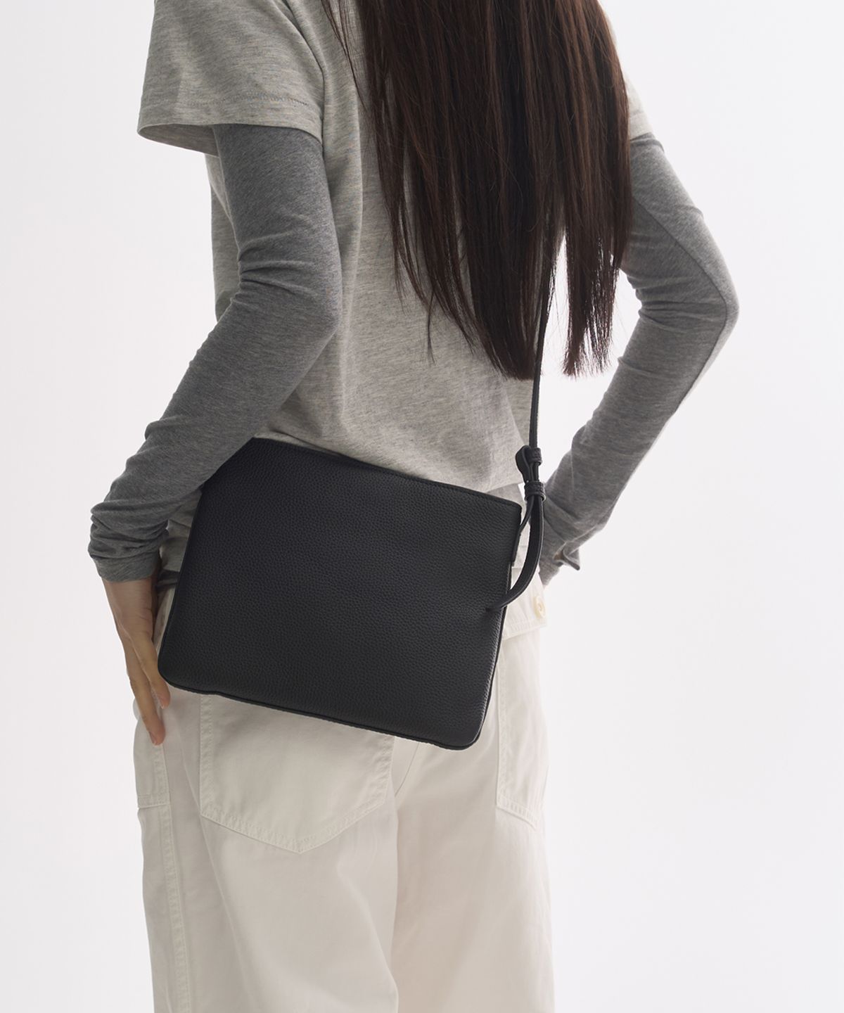 콘크리트앤캔버스(CONCRETE AND CANVAS) SHELL HOBO MINI 쉘 호보 미니 - 블랙