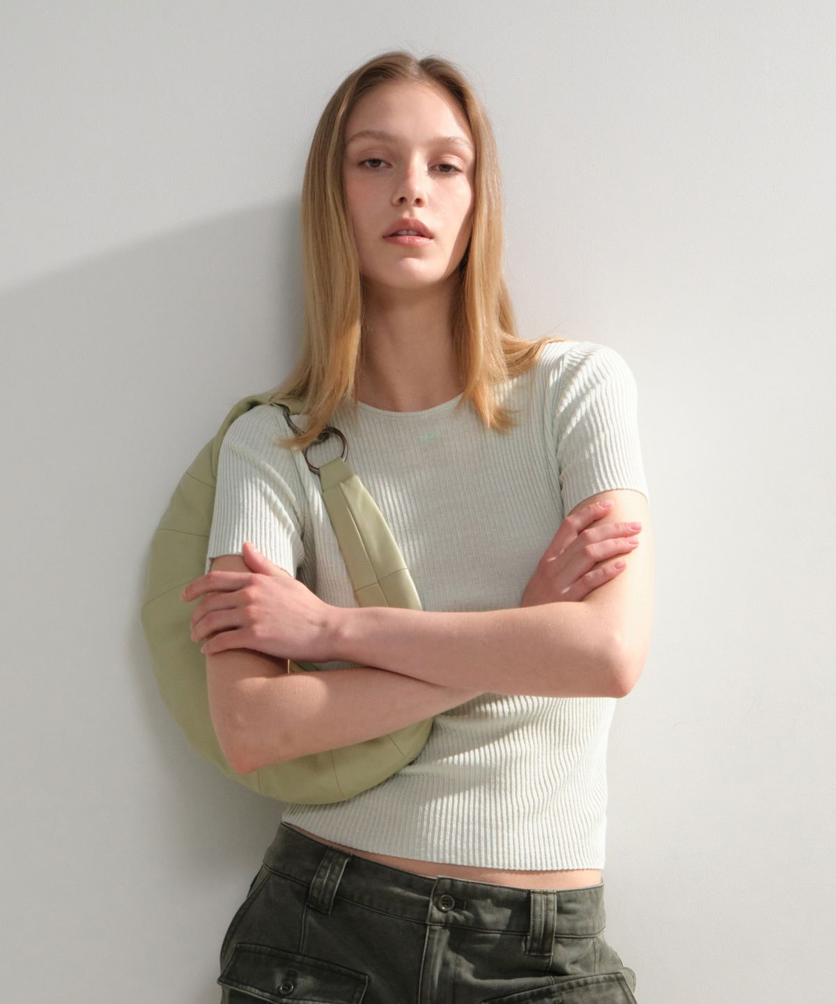 그로브(GROVE) ODETTE H/S KNIT (4COLOR)