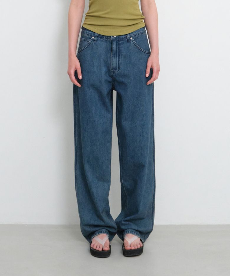 POET DENIM POCKET PANTS (2COLOR)