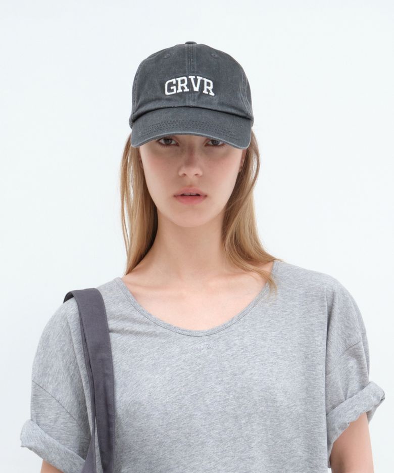 GRVR WASHED CAP (4COLOR)