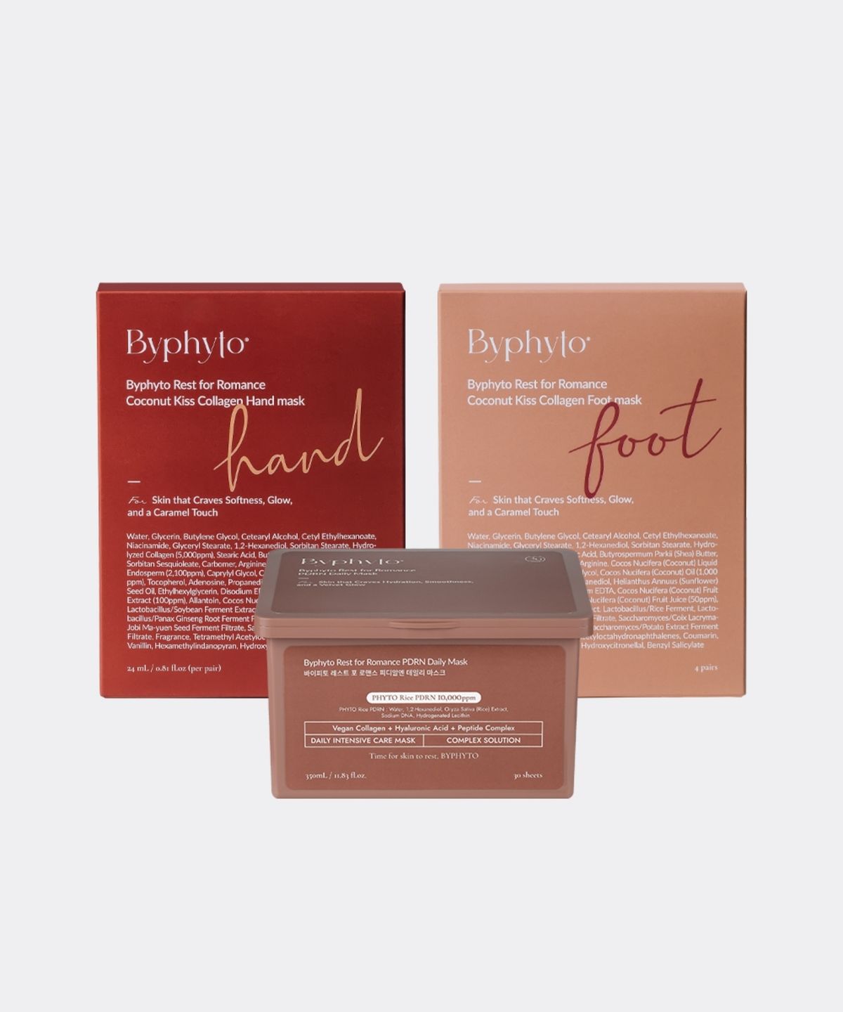 바이피토(BYPHYTO) 셀프 케어 세트 (마스크팩 + 손팩 + 발팩)