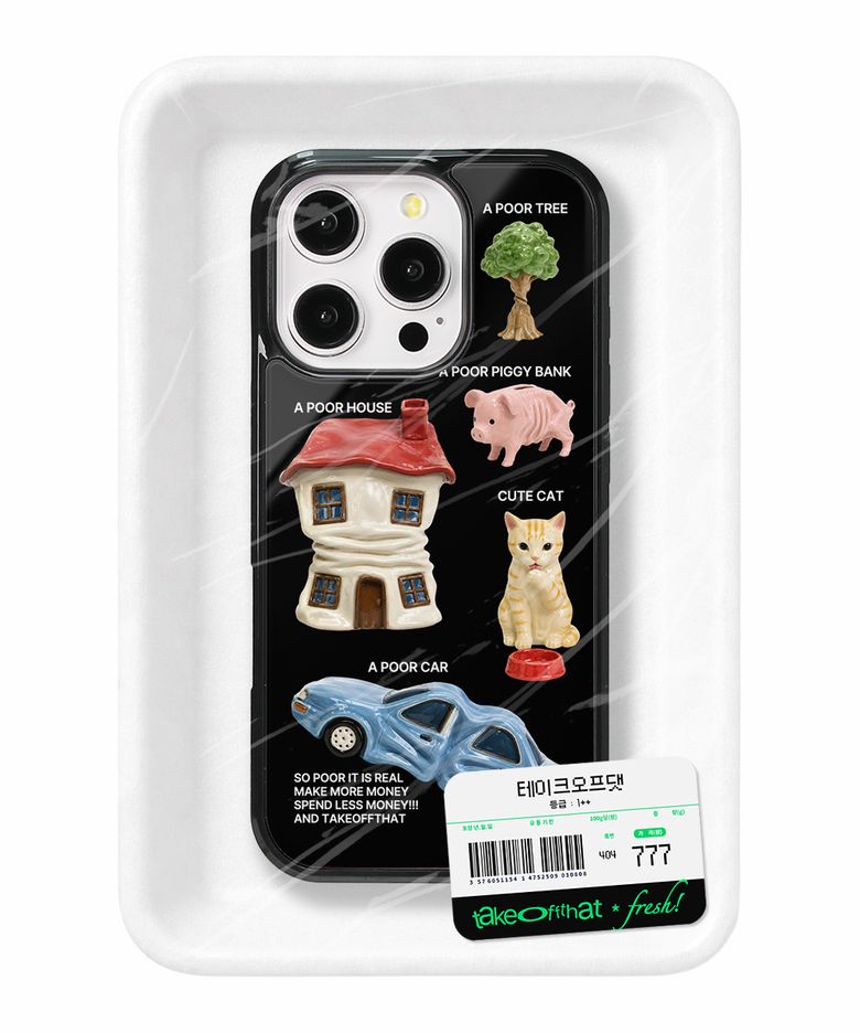poor club case (black)