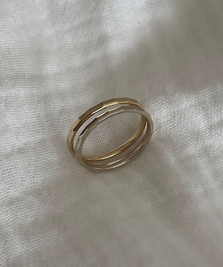 14k Cliff ring