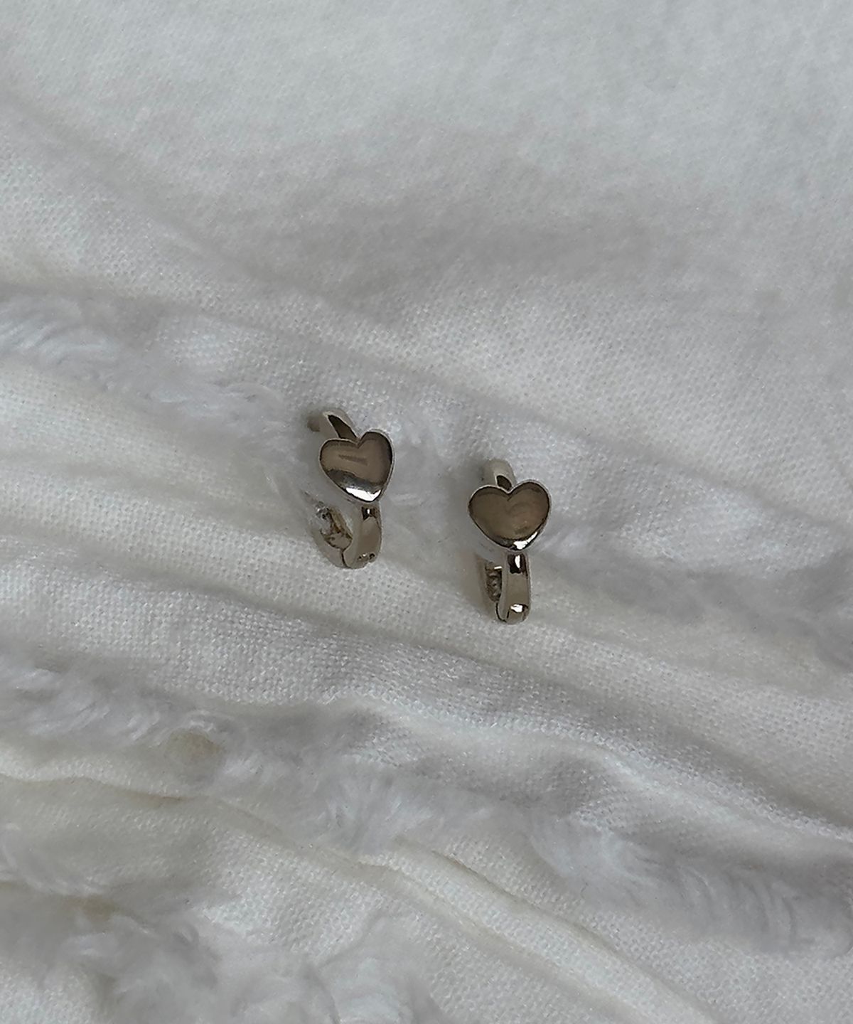 파예(FAYE) 14k Petit heart earrings