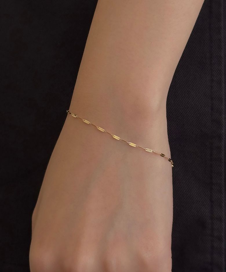 14k Leflat bracelet