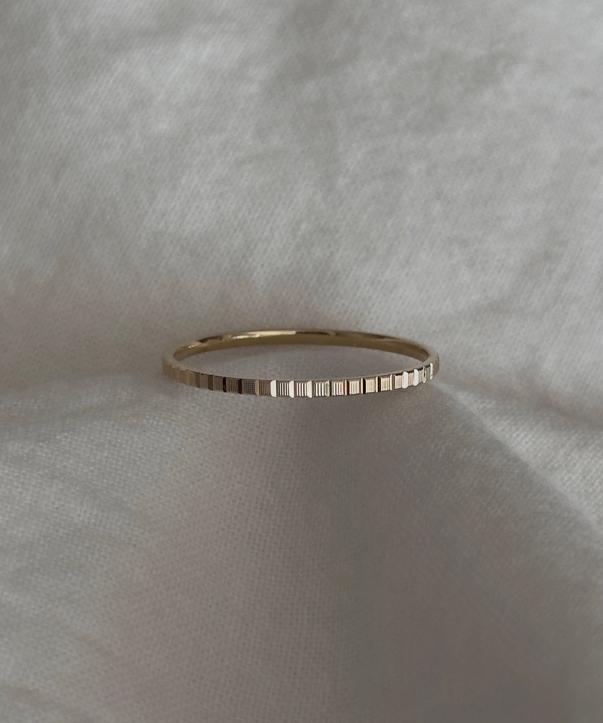 파예(FAYE) 14k Fine cube ring