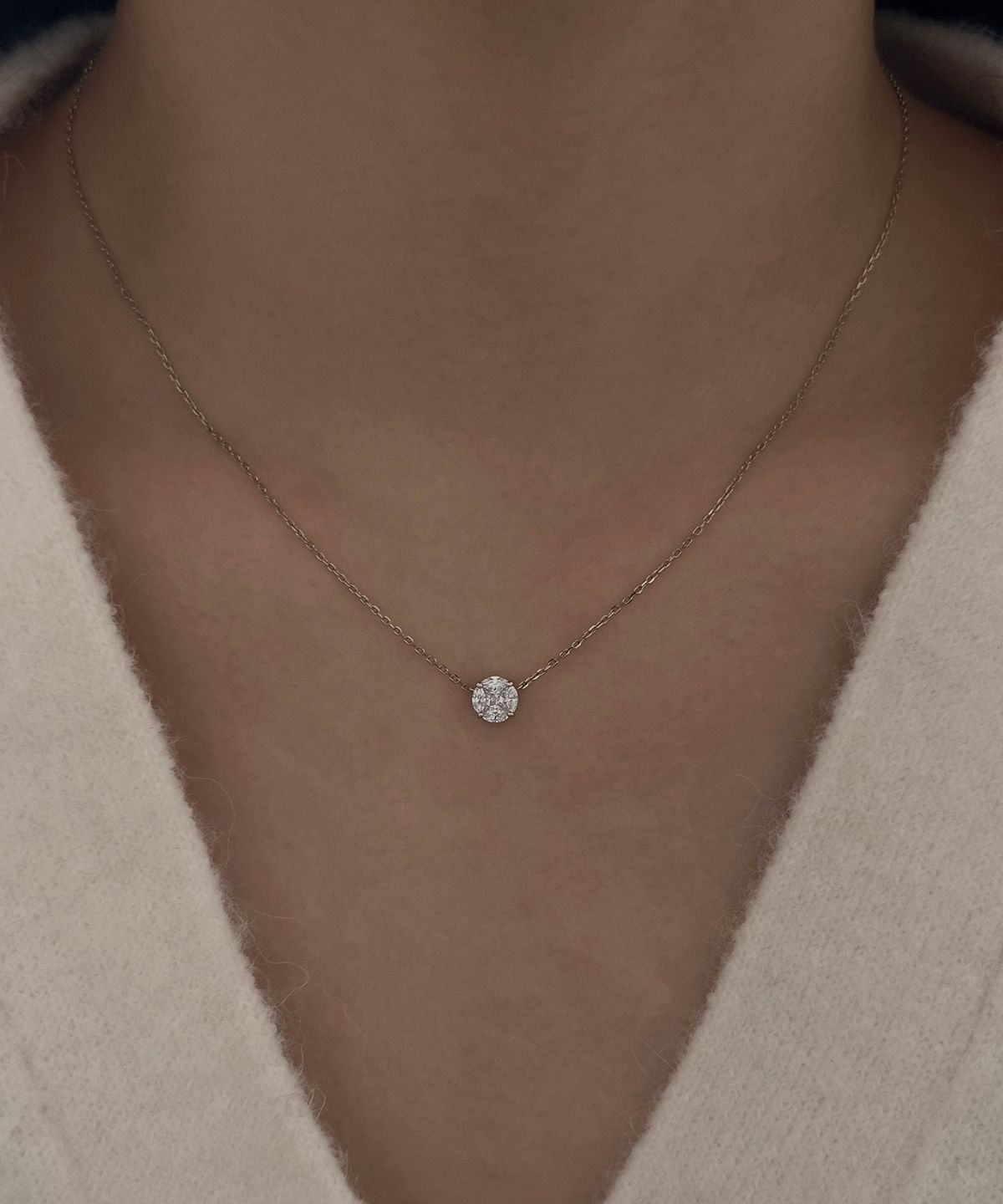 파예(FAYE) 14k Dear one necklace