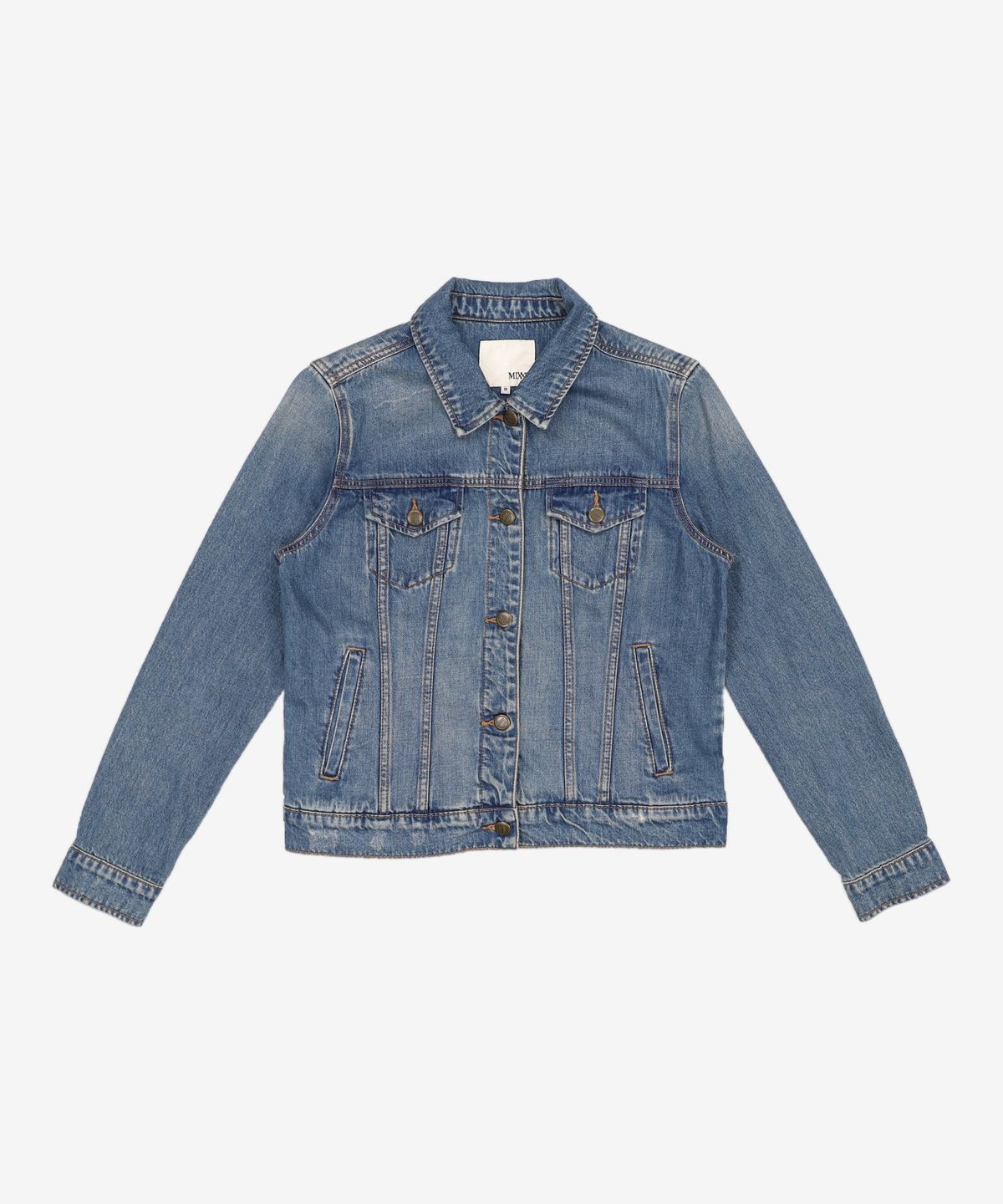 미쏘(MIXXO) 데님/트러커 재킷 M