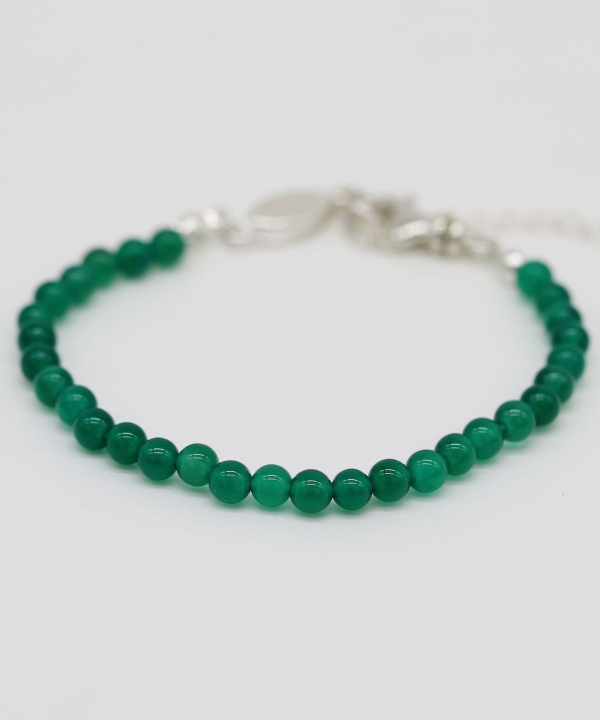 초록(CHOROCK) DOT BRACELET (GREEN ONYX)