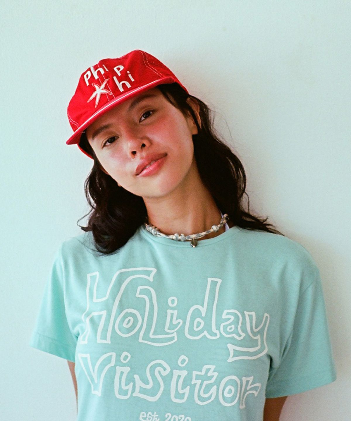홀리데이비지터(HOLIDAYVISITOR) 피피 매쉬 트러커 캡