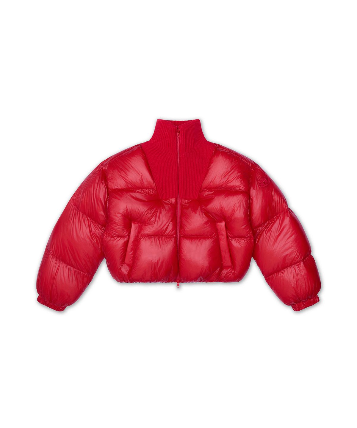 디젤(DIESEL) W-워리어 숏 패딩 - 레드 / A233900BKCP42A
