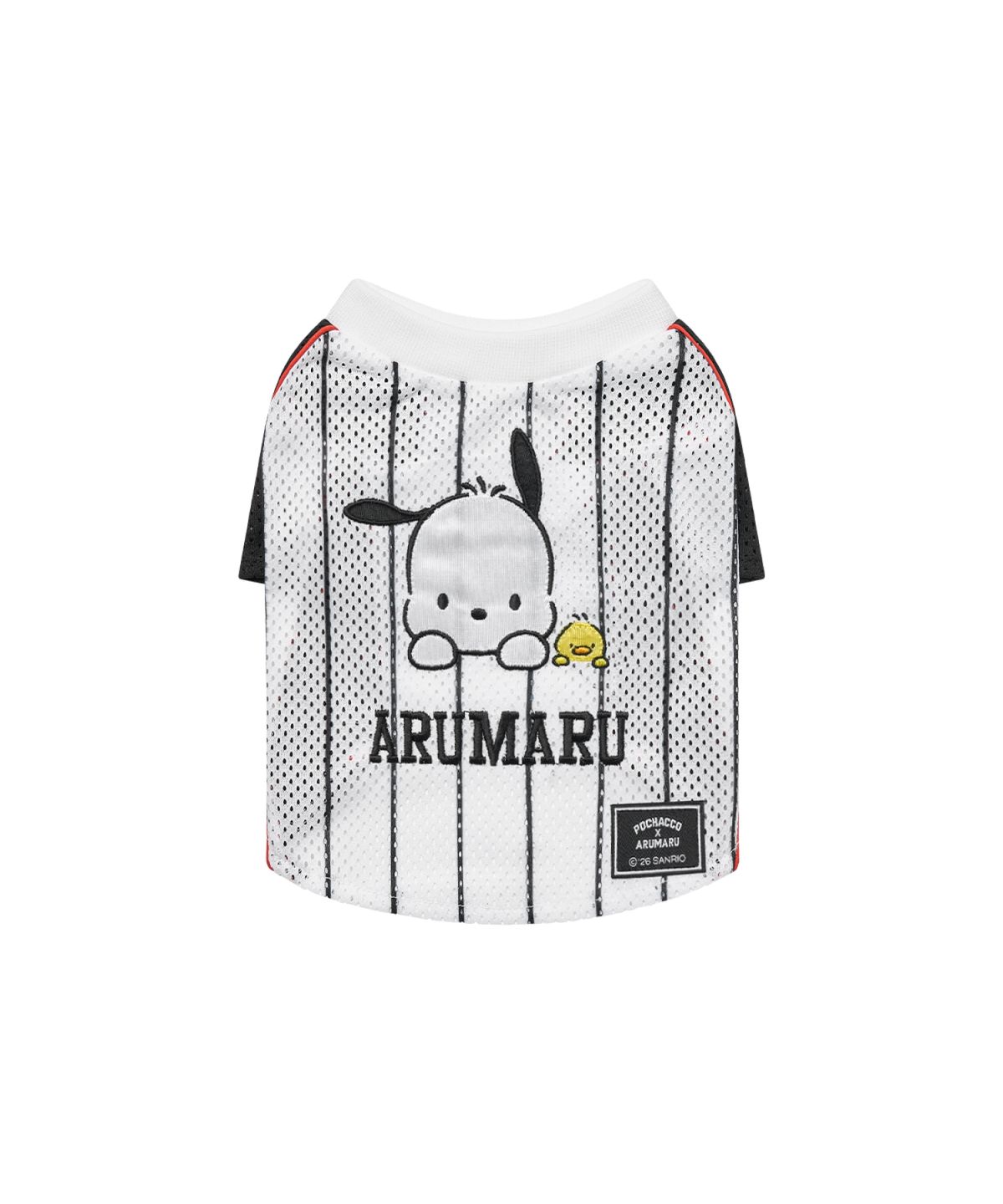 아루마루(ARUMARU) 포차코x아루마루 펫 풋볼져지_블랙
