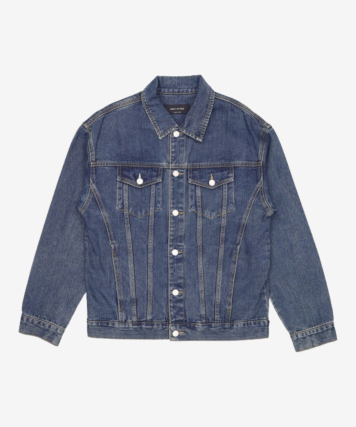 86로드(86ROAD) 2724 Washing denim jacket (Blue) S